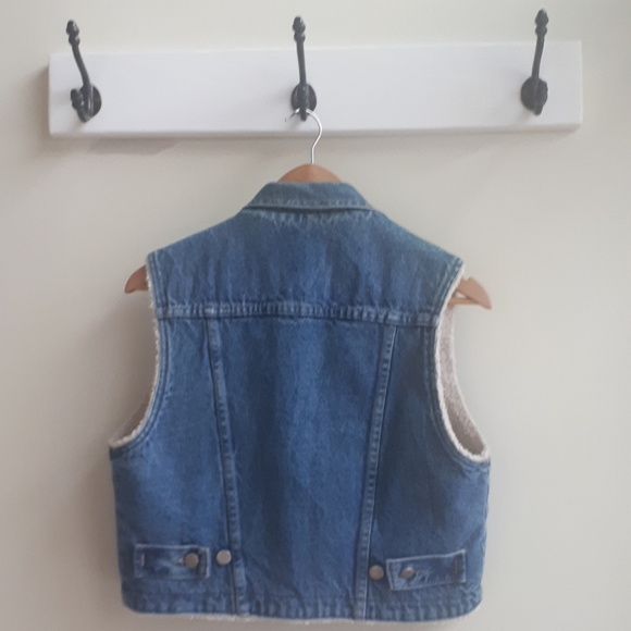 Jean jacket with fleece - Picture 3 of 5